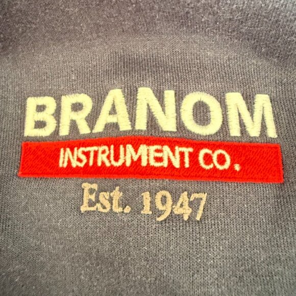 L.L.Bean Navy Quilted Sweatshirt, Full-Zip, company logo, NWT, Mens Size L - Picture 5 of 13